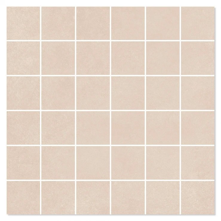 Mosaik Klinker Momentum Beige Mat 30x30 (5x5) cm-0