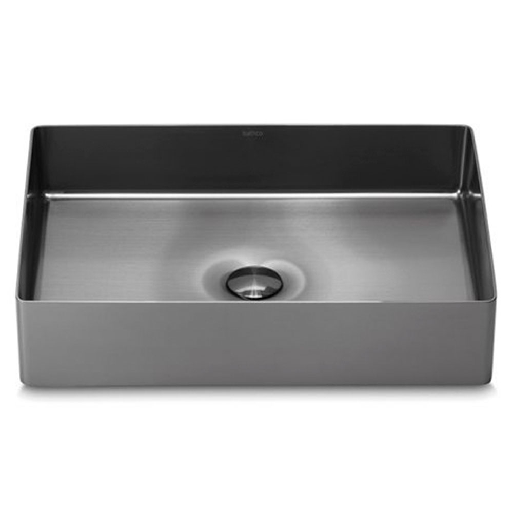 Bathco Håndvask Detroit 55 Metallic Mørk Krom 55 cm