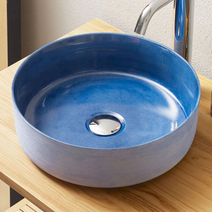 Bathco Håndvask Carnac Azul Cobalto Atelier 36 cm-0