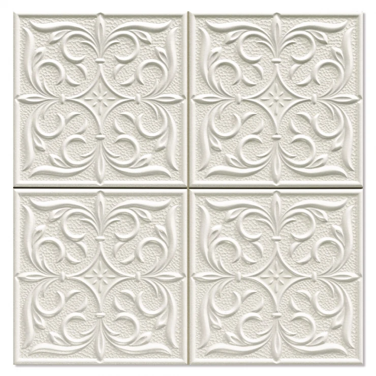 Klinker Grandeur Ivory Mat-Relief 33x33 cm-1