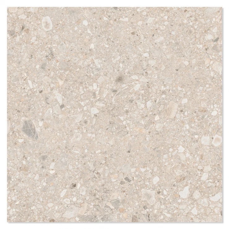 Udendørs Klinker Terrazzo Italia Beige Mat 61x61 cm Tykkelse 20 mm-0