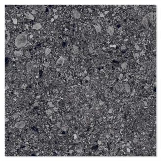 Udendørs Klinker Terrazzo Italia Mørkegrå Mat 61x61 cm Tykkelse 20 mm-2