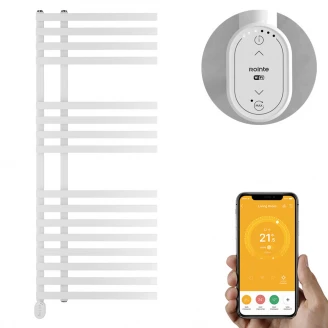 Rointe El Håndklædetørrer 500 W Wi-Fi Venezia Oval Hvid Mat-2