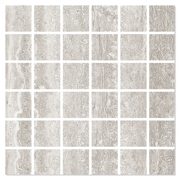 Unicomstarker Mosaik Klinker Tibur Stone Selce Mat 30x30 (5x5) cm-0