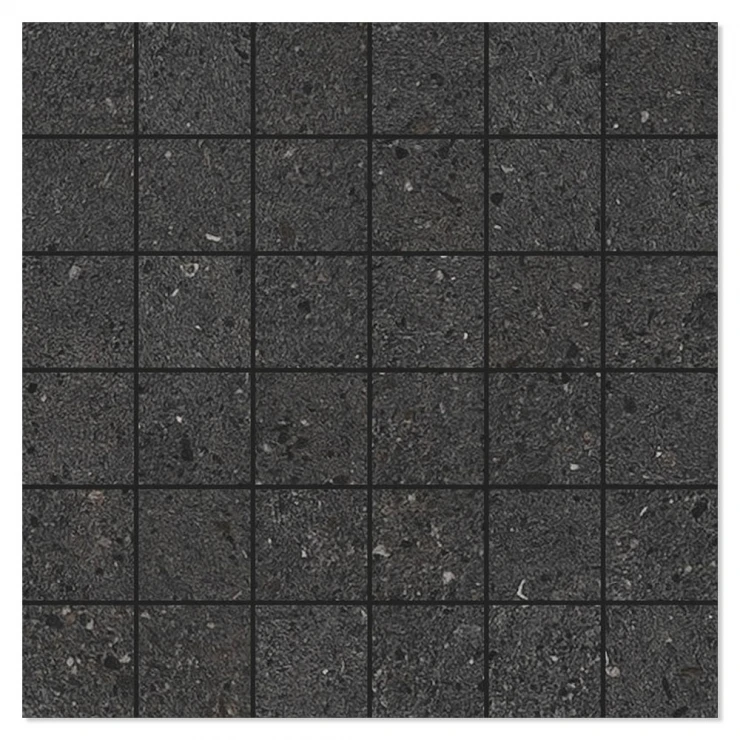 Unicomstarker Mosaik Klinker Polestar Thunder Mat 30x30 (5x5) cm-0