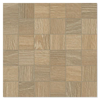 Unicomstarker Mosaik Träklinker Essence Juniper Mat 30x30 (5x5) cm-2