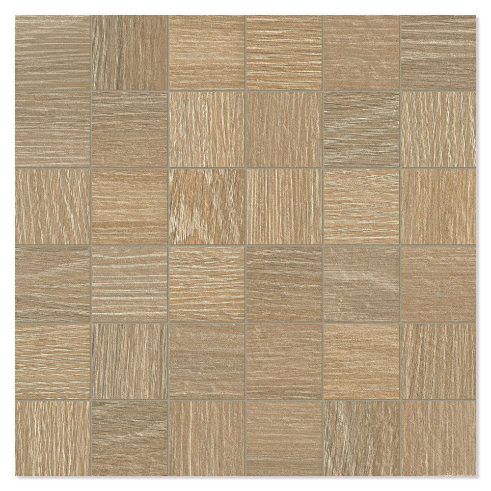 Unicomstarker Mosaik Träklinker Essence Juniper Mat 30x30 (5x5) cm