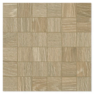 Unicomstarker Mosaik Träklinker <strong>Essence</strong>  Vanilla Mat 30x30 (5x5) cm