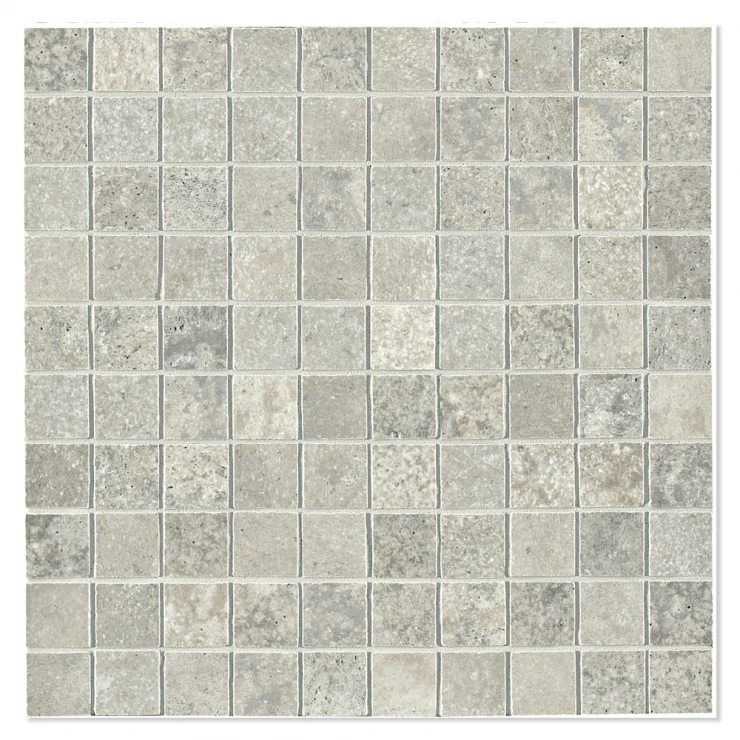 Unicomstarker Mosaik Klinker Dordogne Cendre Mat 30x30 (3x3) cm-0