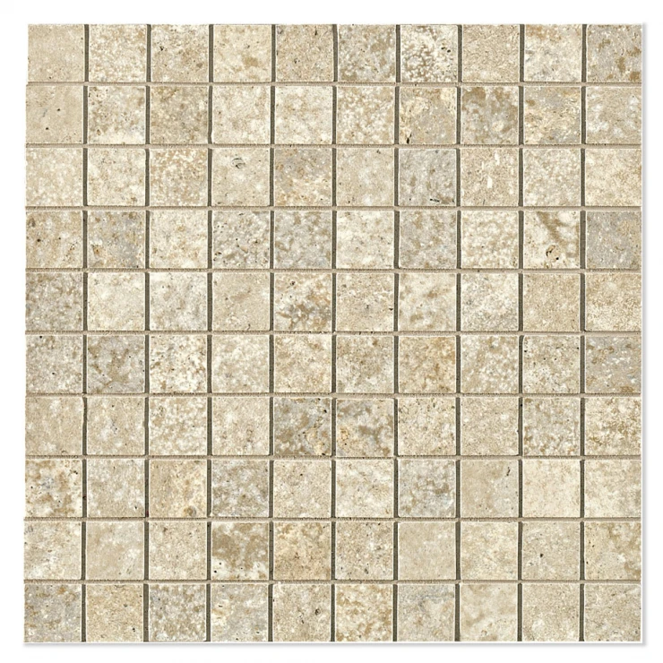 Unicomstarker Mosaik Klinker Dordogne Caramel Mat 30x30 (3x3) cm-0