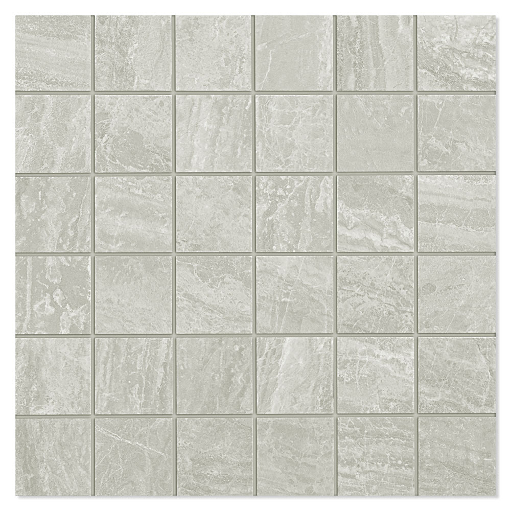 Unicomstarker Mosaik Klinker Cosmic Grey Poleret 30x30 (5x5) cm