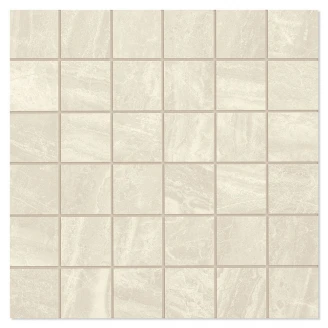 Unicomstarker Mosaik Klinker <strong>Cosmic</strong>  Ivory Poleret 30x30 (5x5) cm