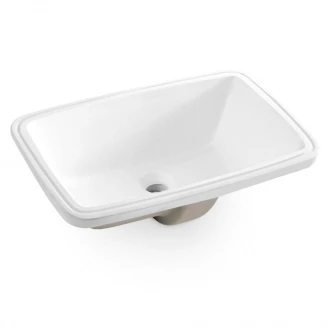 Bathco Håndvask Rectangular Torino Hvid Glat 51 cm-2