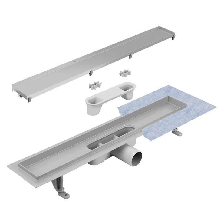 Bruseafløb Flowline Basic 70 cm Mat-1