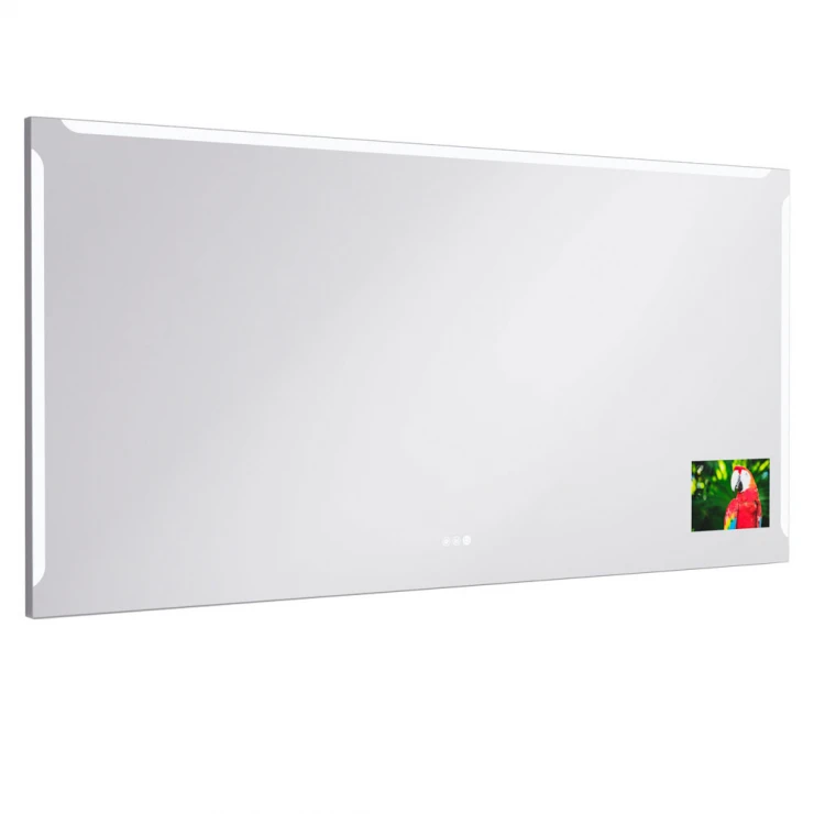 Spejl Ny Vision 160x80 cm Krom, Screen, Antifog, LED Sensor-0