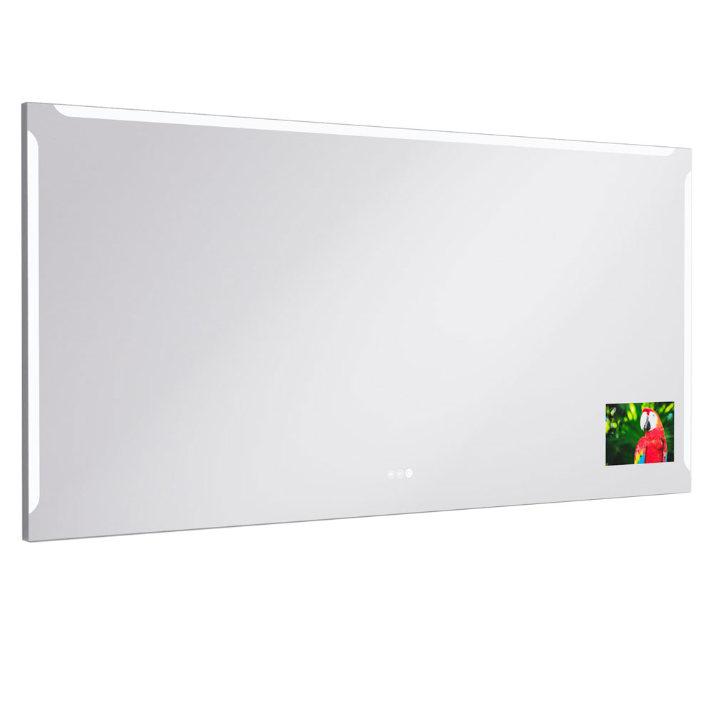 Spejl Ny Vision 160x80 cm Krom, Screen, Antifog, LED Sensor