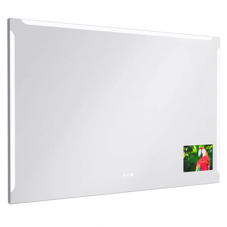 Spejl Ny Vision 120x80 cm Krom, Screen, Antifog, LED Sensor-1