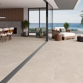 Marmor Klinker Empyrio Beige Skridsikre 100x100 cm