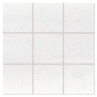 Mosaik Klinker Paintbox White-Sand-Papir Matt-Relief 30x30 (10x10) cm-2