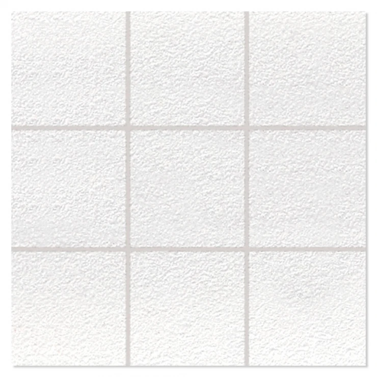 Mosaik Klinker Paintbox White-Sand-Papir Matt-Relief 30x30 (10x10) cm-0