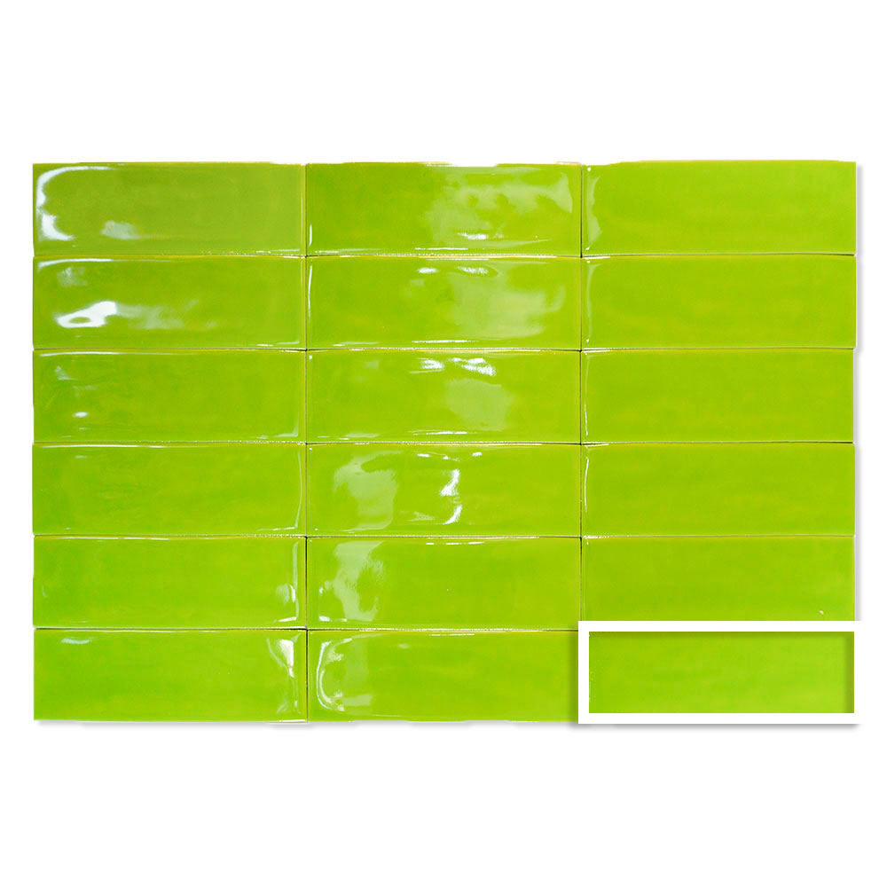 Klinker Foxy Pistacie Blank 5x15 cm