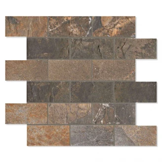 Unicomstarker Vægflise <strong>Natural Slate</strong>  Multicolor Mat 30x30 cm