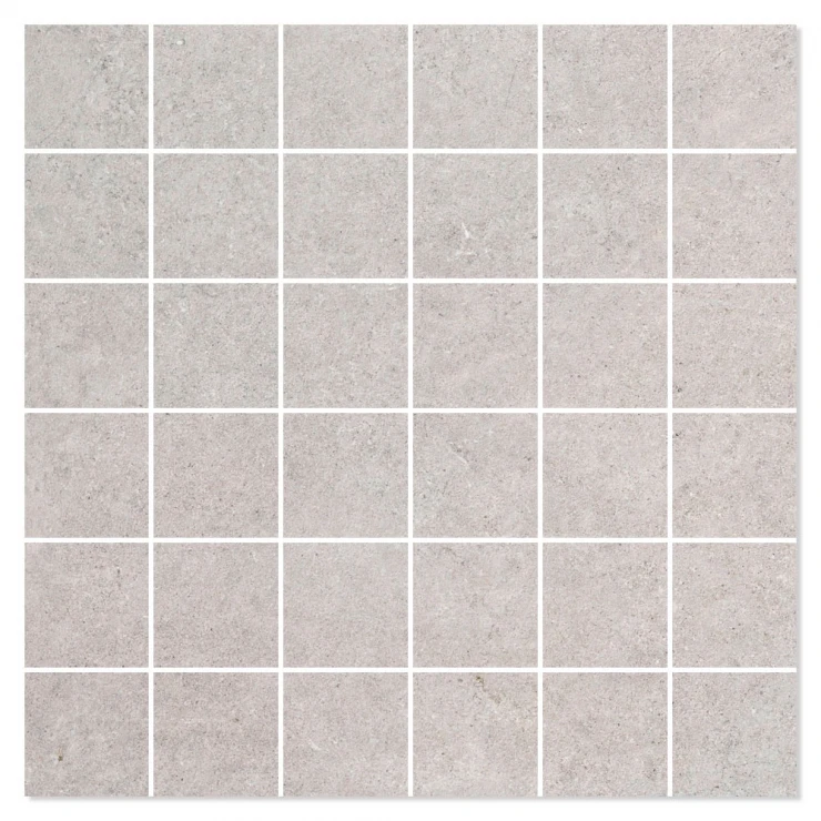 Mosaik Klinker Epoch Grå Mat 30x30 (5x5) cm-0