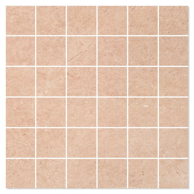 Mosaik Klinker Epoch Brun Mat 30x30 (5x5) cm-0