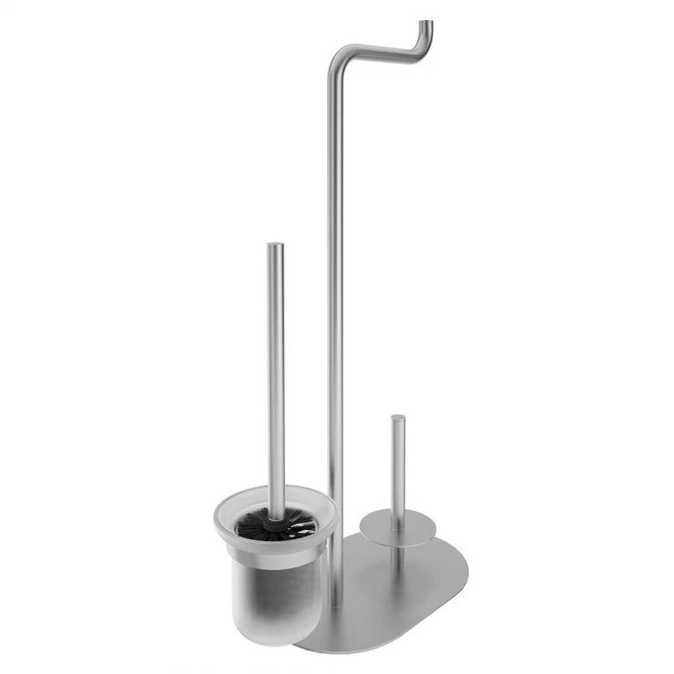 Toiletpapirholder 3-funktion Silia Krom Mat-0