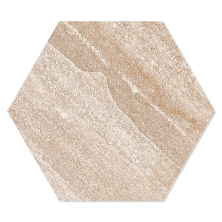 Heksagon Klinker Celestia Beige Mat 49x56 cm-1