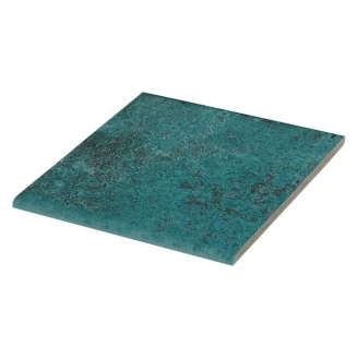 Dune Klinker Tahiti Turkis Bullnose Mat 15x15 cm-2