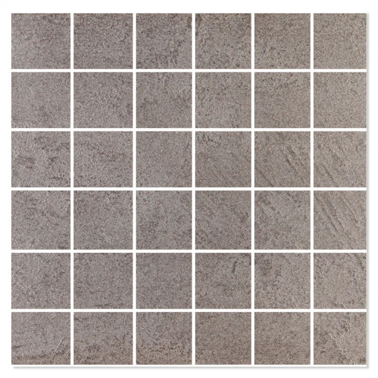 Mosaik Klinker Elite Concrete Grå Mat 30x30 (5x5) cm-0