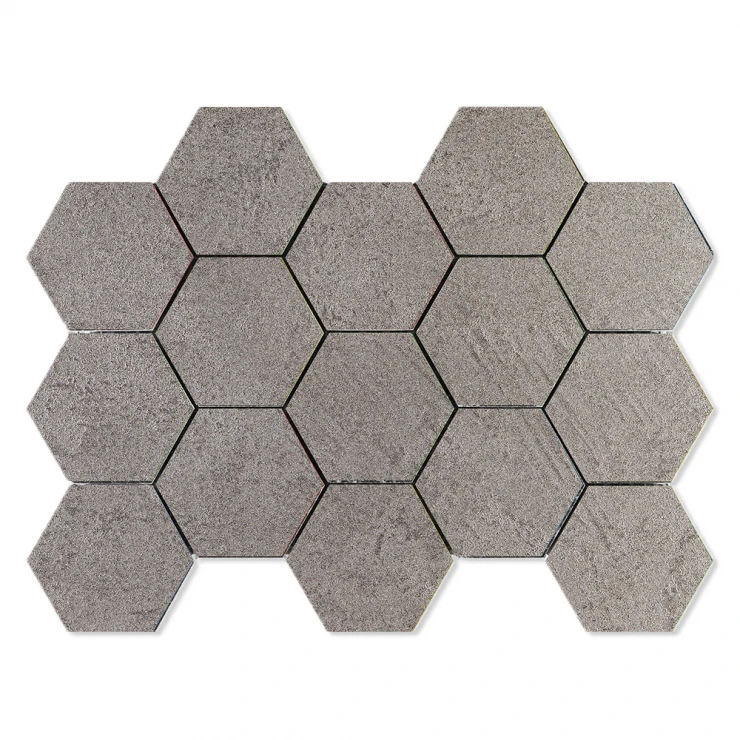 Heksagon Klinker Elite Concrete Grå Mat 23x33 cm-0