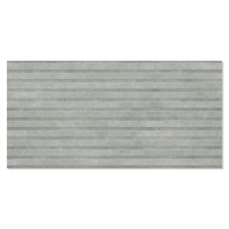 Klinker Adorn Grå Relief Mat 60x120 cm-0