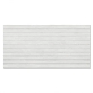 Klinker Adorn Hvidt Relief Mat 60x120 cm-2