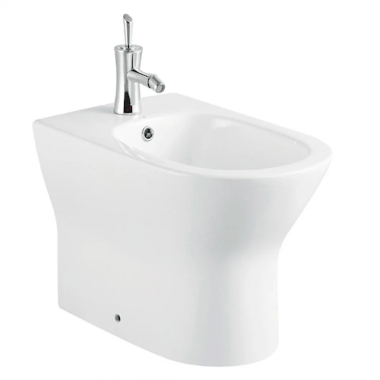 Bathco Bidet Sidney Hvid Glat-0