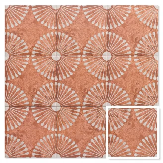 Mainzu Klinker Carino Deco Naxos Mat 20x20 cm-2