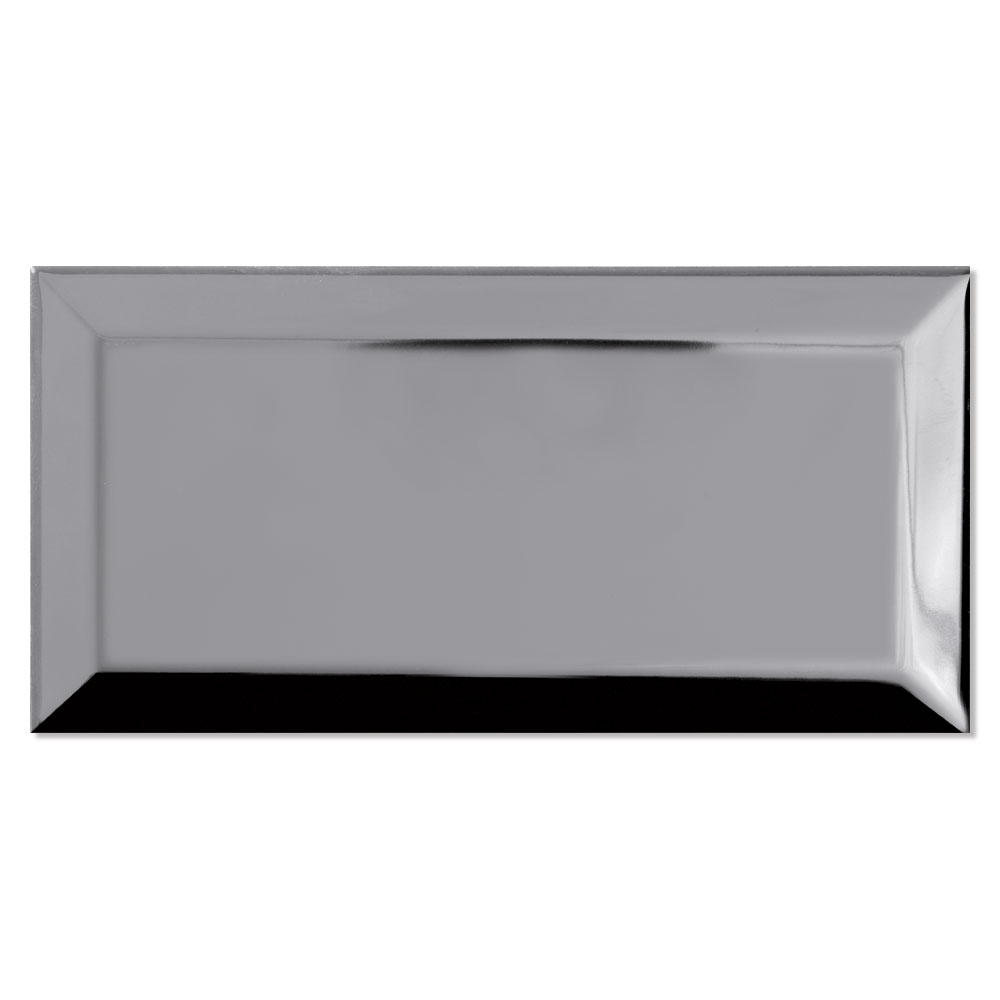 Vægflise Metro Fasat Plata Blank 10x20 cm