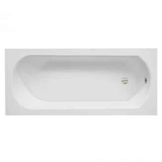 Badekar Melbourne Slim Hvid Glat 150 cm (Uden Panel & Afløb)