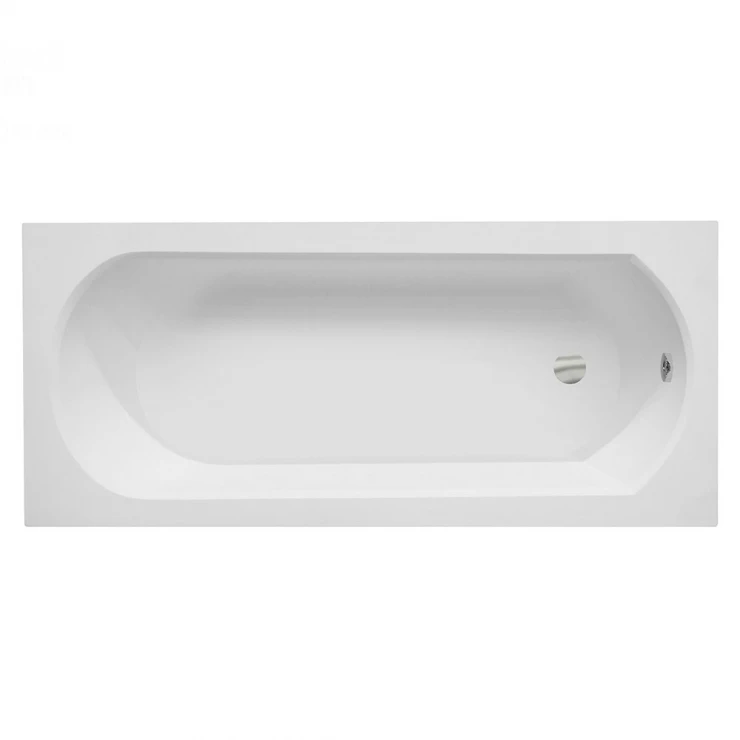 Badekar Melbourne Slim Hvid Glat 150 cm (Uden Panel & Afløb)-1