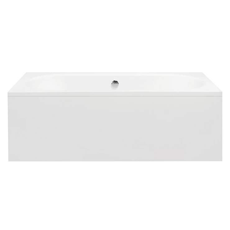 Badekar Monterrey Hvid Glat 150 cm (Uden Panel & Afløb)-1