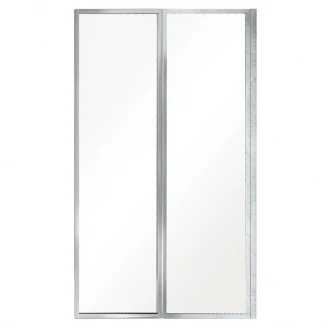 Badekarvæg Minotte Premium Krom 4 mm 80.5x140 cm-2