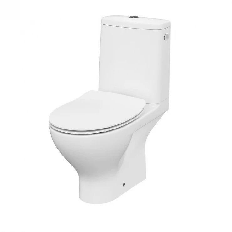 Toilet Enkla Hvid Blank-0