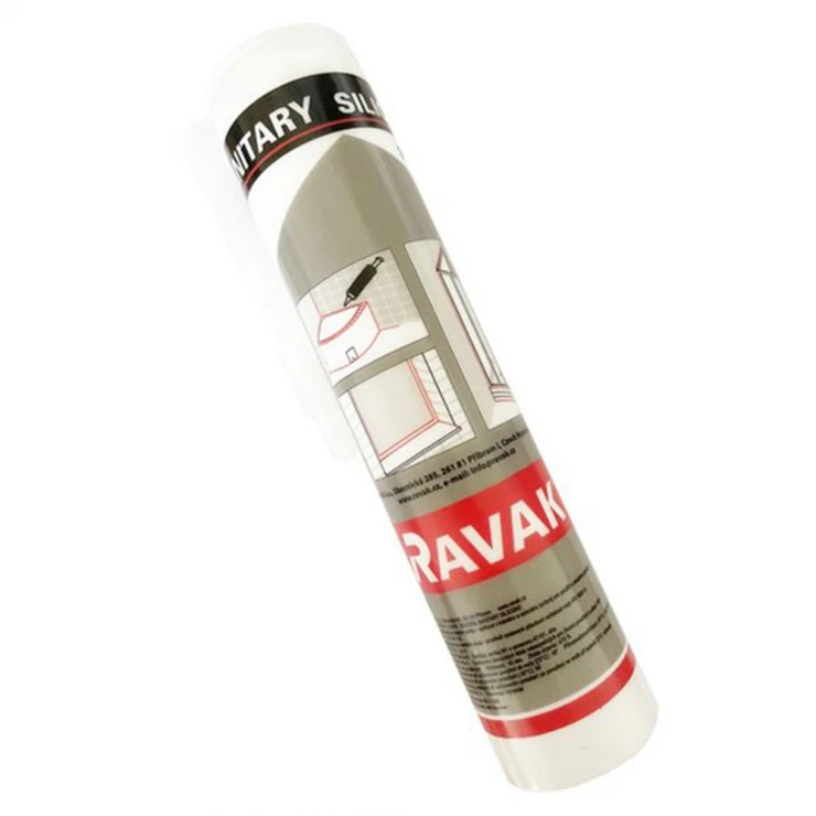 Ravak Sanitetssilicone Hvid 310 ml-0