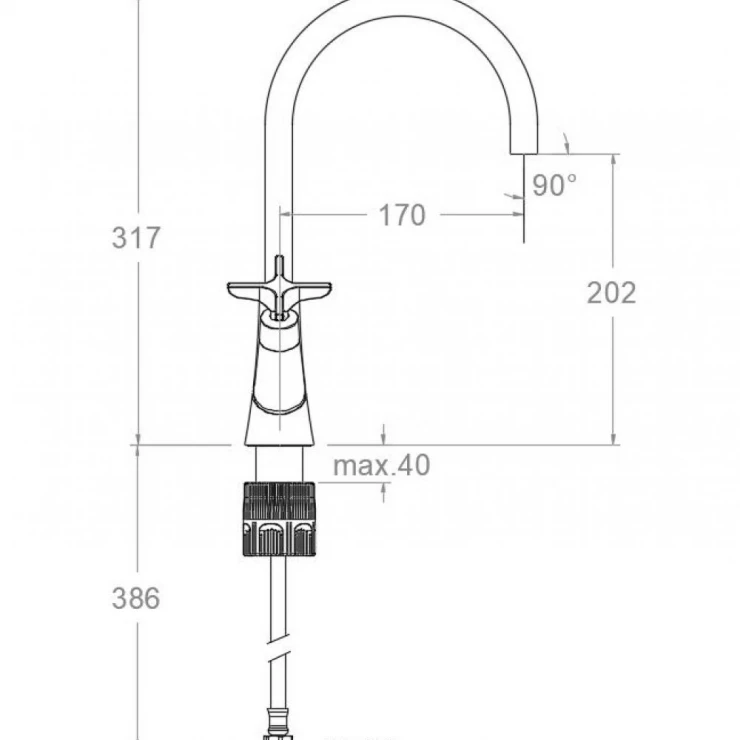 Vandhaner Nevado Sort Mat-1