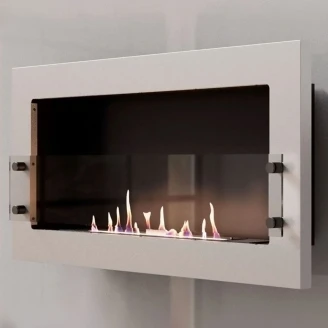 ScandiFlames Bioethanol Pejs Texas Hvid Mat