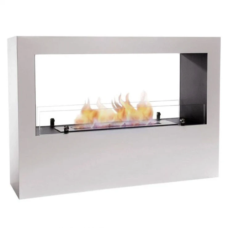 ScandiFlames Bioethanol Pejs Lansing Hvid Mat-1