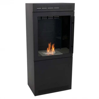 ScandiFlames Bioethanol Pejs Jackson Sort Mat-2