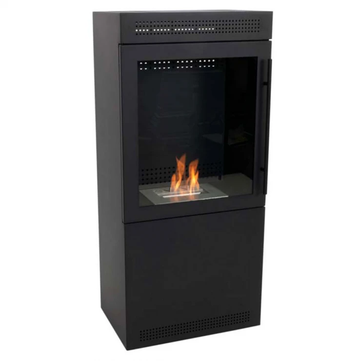 ScandiFlames Bioethanol Pejs Jackson Sort Mat-1