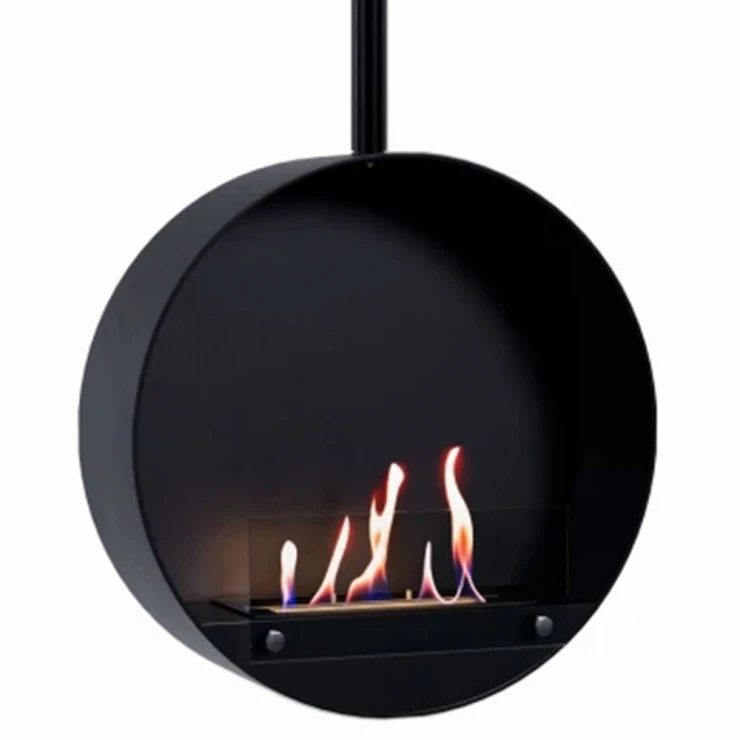 ScandiFlames Bioethanol Pejs Ottawa Sort Mat 50 cm-1